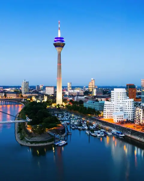 Düsseldorf am Rhein