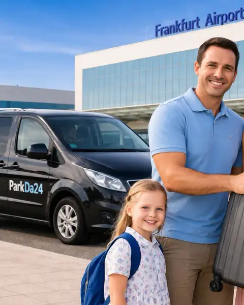 ParkDa24 und der Transfer zum Flughafen