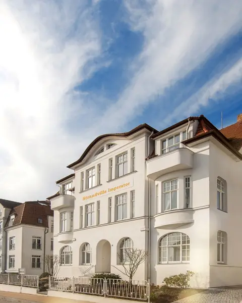 Exterior of Strandvilla Imperator