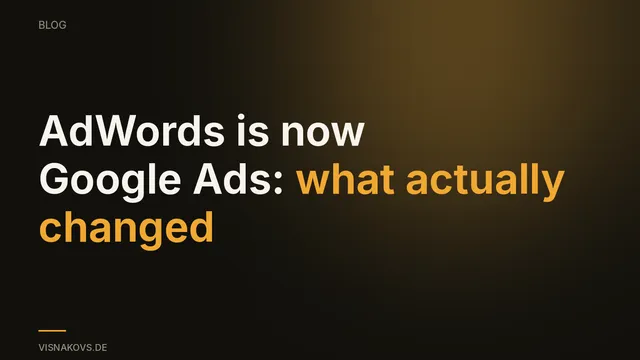 AdWords to Google Ads: the rename and what it means