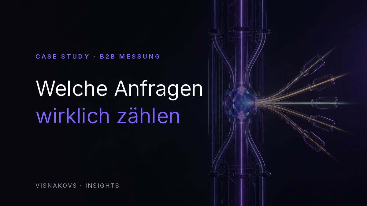 Neumann & Müller — Welche Anfragen wirklich zählen