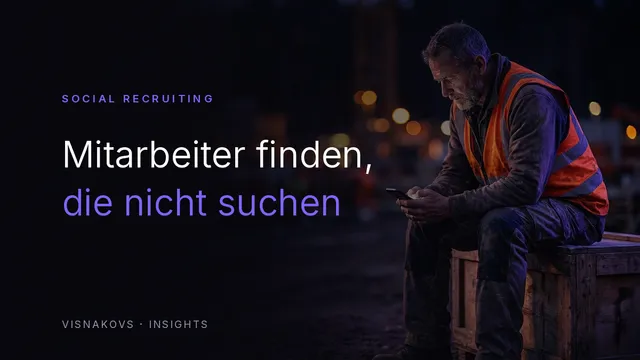 Social Recruiting Agentur — Mitarbeiter über Meta gewinnen