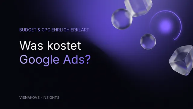 Cover: Was kostet Google Ads — Budget und CPC ehrlich erklärt