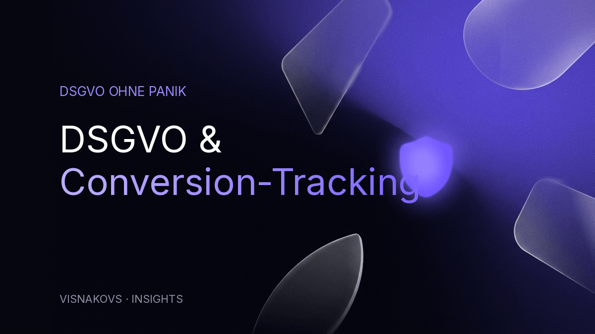 DSGVO und Conversion-Tracking Vortrag beim Camp Nerd
