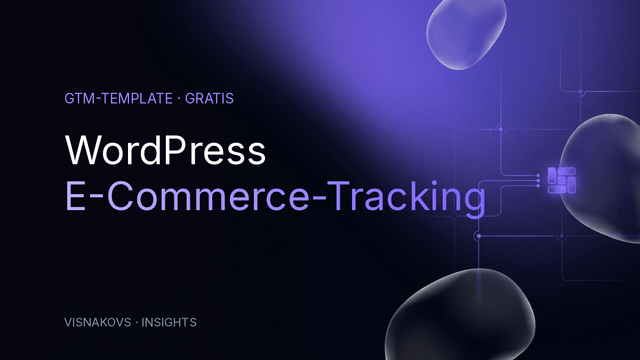 GTM WordPress E-Commerce GA4 Template