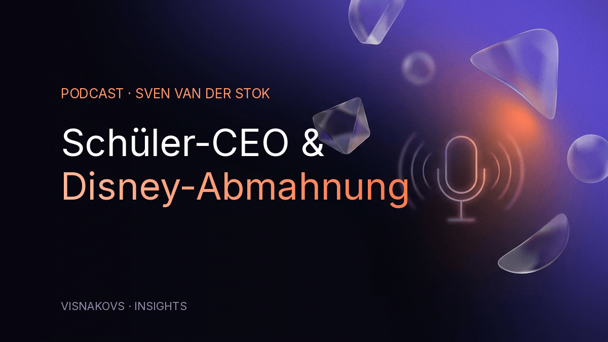 Podcast Episode mit Sven van der Stok