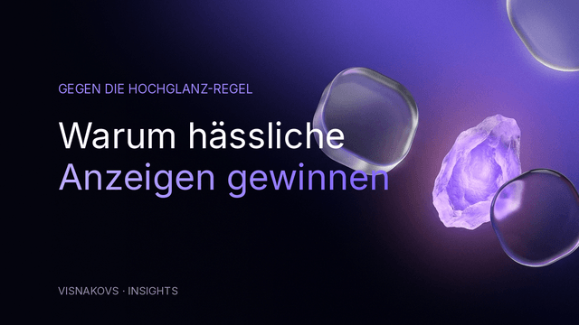 Vortrag: Warum hässliche Anzeigen besser performen